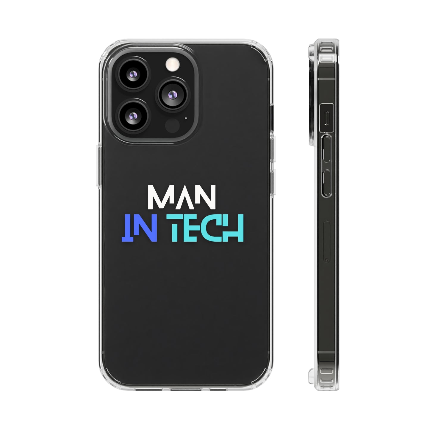 Man In Tech Clear Cases