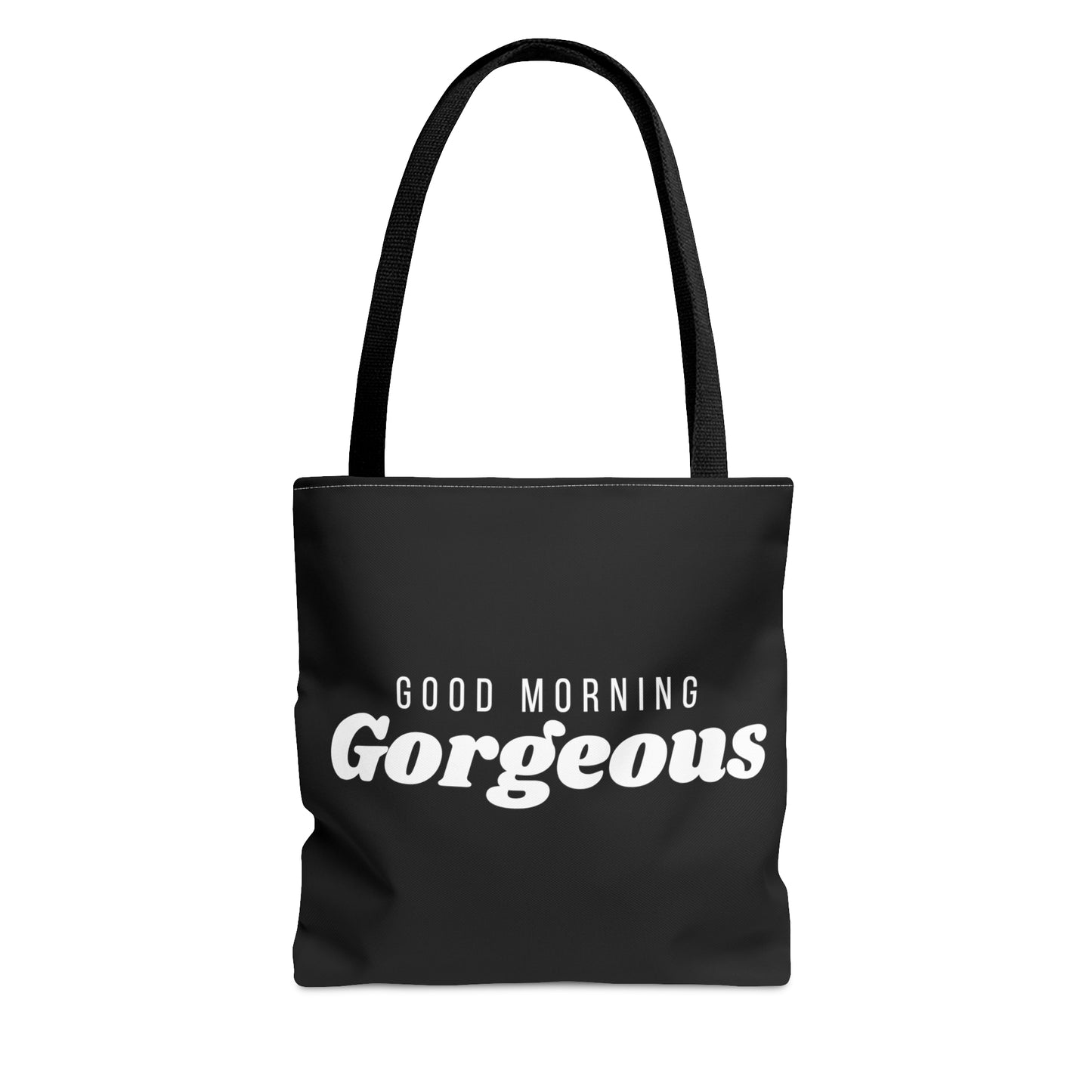 Good Morning Gorgeous Tote Bag (Black)