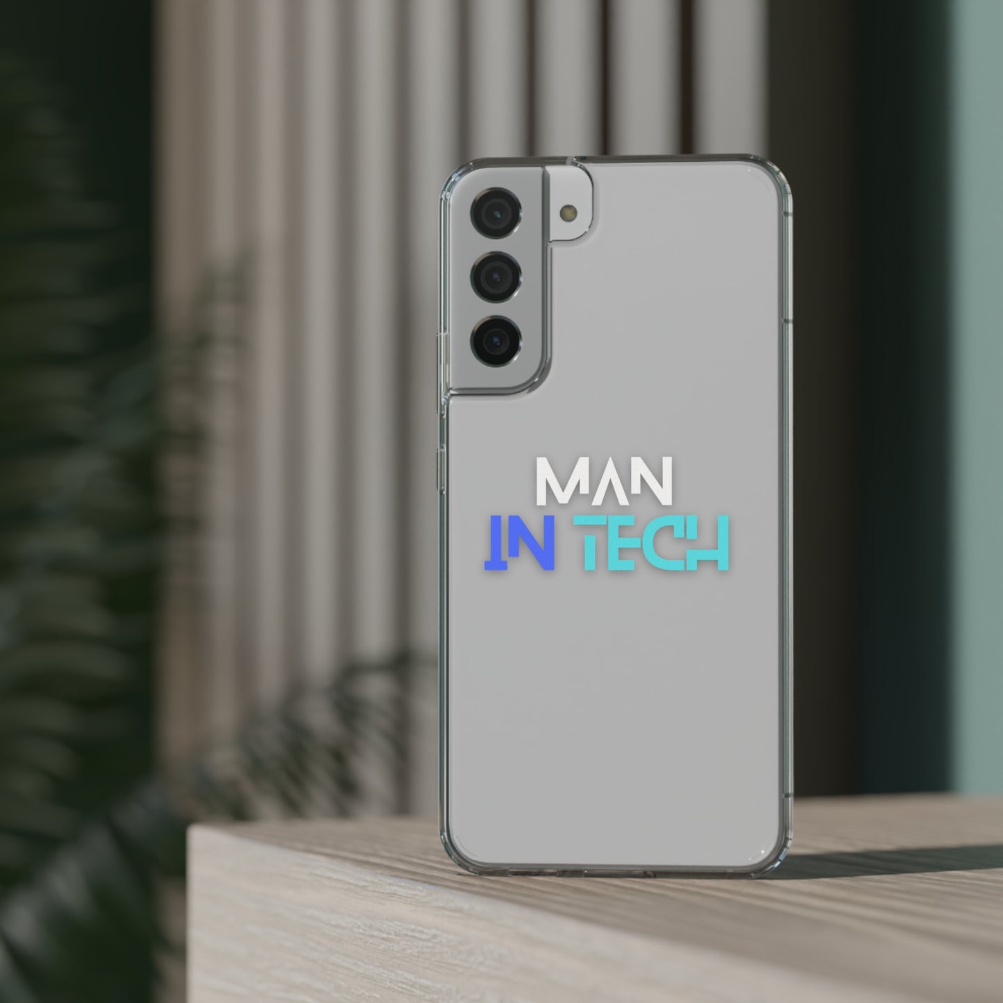Man In Tech Clear Cases