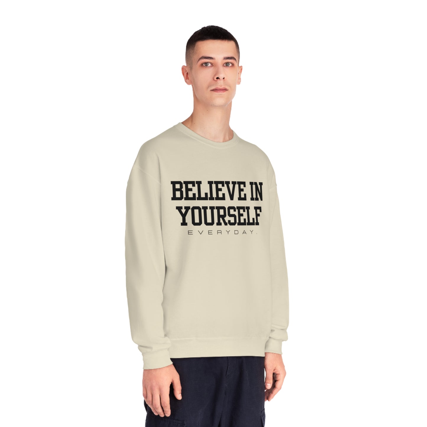 Believe in Yourself Unisex NuBlend® Crewneck Sweatshirt (Multi-colors)