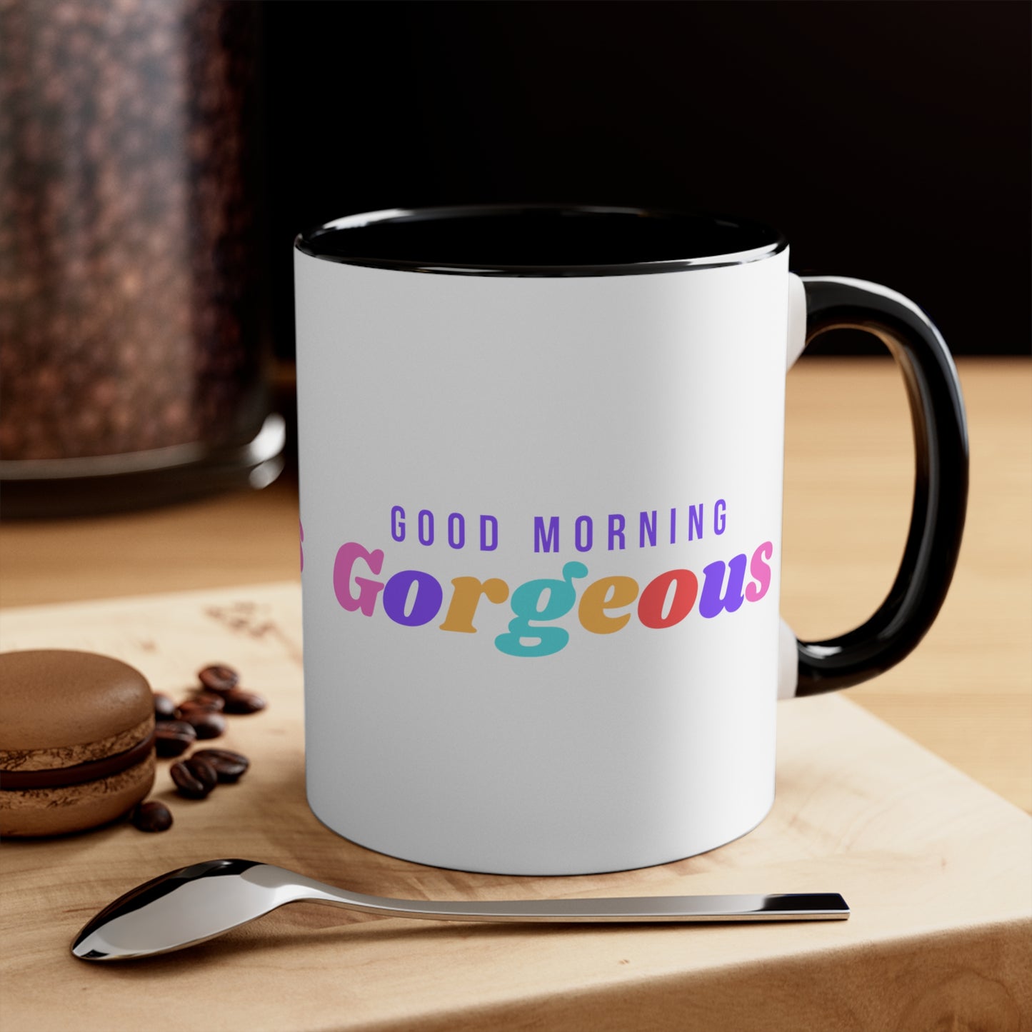 Good Morning Gorgeous Accent Coffee Mug, 11oz