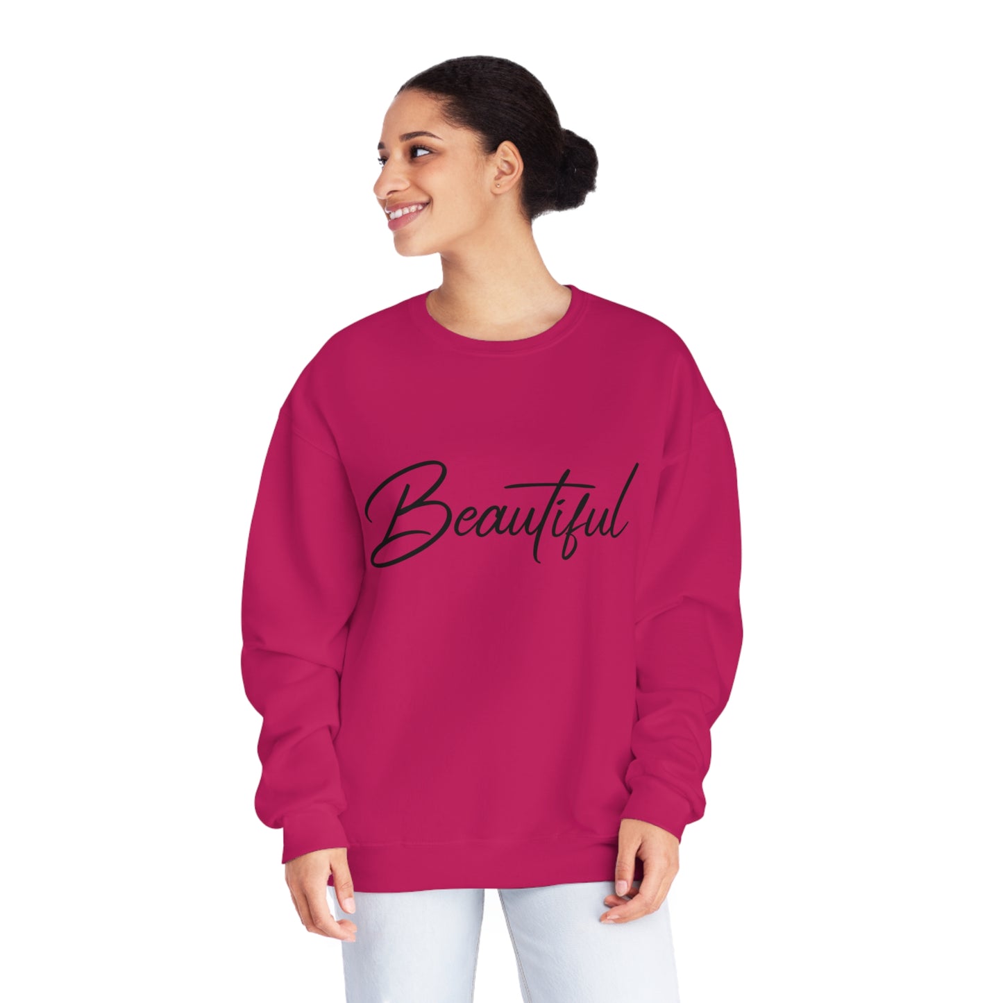 Beautiful Unisex NuBlend® Crewneck Sweatshirt (Multiple Colors)
