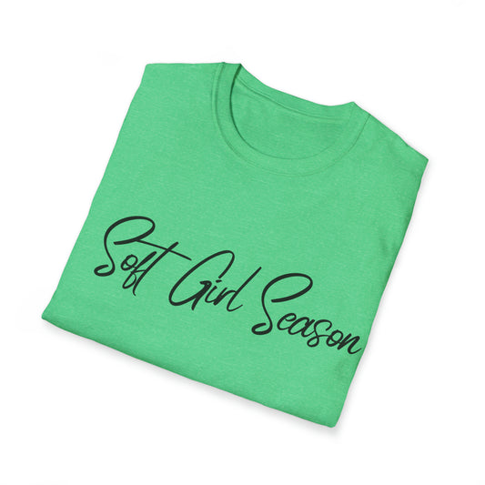 Soft Girl Season Unisex Softstyle T-Shirt (Multiple Colors)