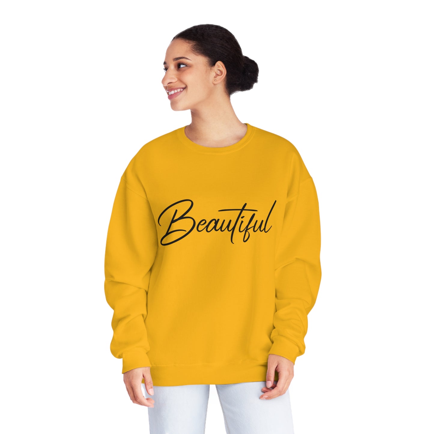 Beautiful Unisex NuBlend® Crewneck Sweatshirt (Multiple Colors)