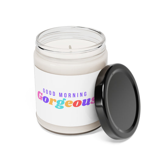Good Morning Gorgeous Scented Soy Candle, 9oz (Multicolor)