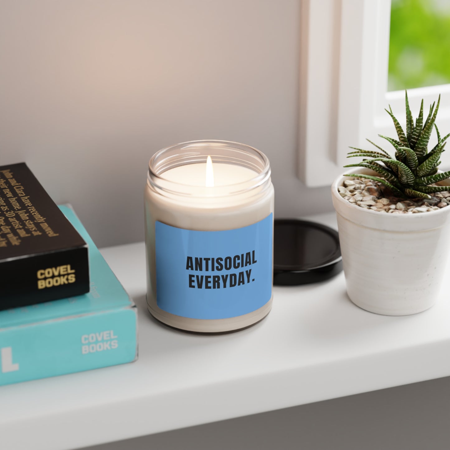 Antisocial Everyday Scented Soy Candle, 9oz
