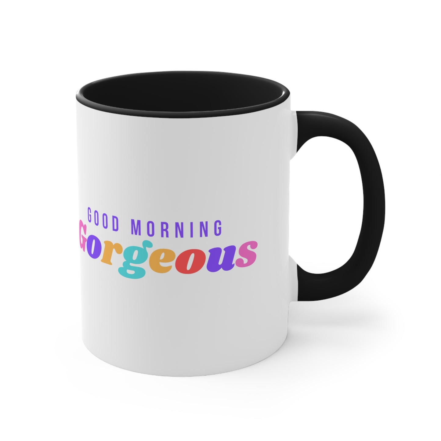 Good Morning Gorgeous Accent Coffee Mug, 11oz