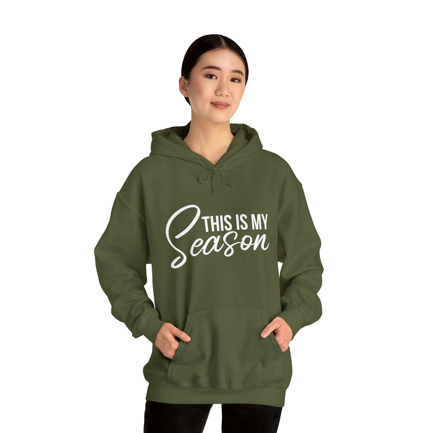 This is My Season Unisex Heavy Blend™ Hooded Sweatshirt (Multiple Colors)