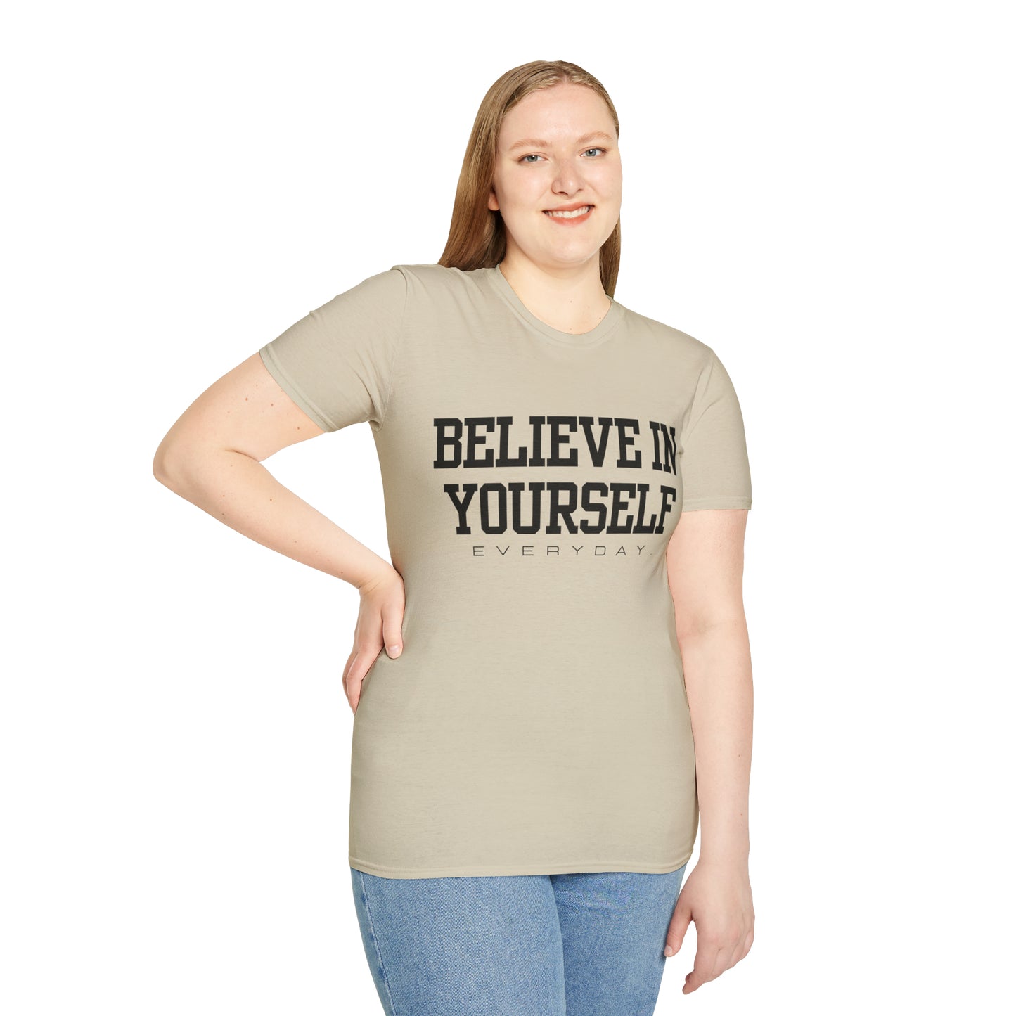 Believe In Yourself Unisex Softstyle T-Shirt (Multi-colors)