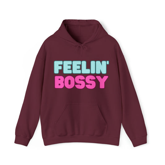 Feeling' Bossy Unisex Heavy Blend™ Hooded Sweatshirt (Multiple Colors)