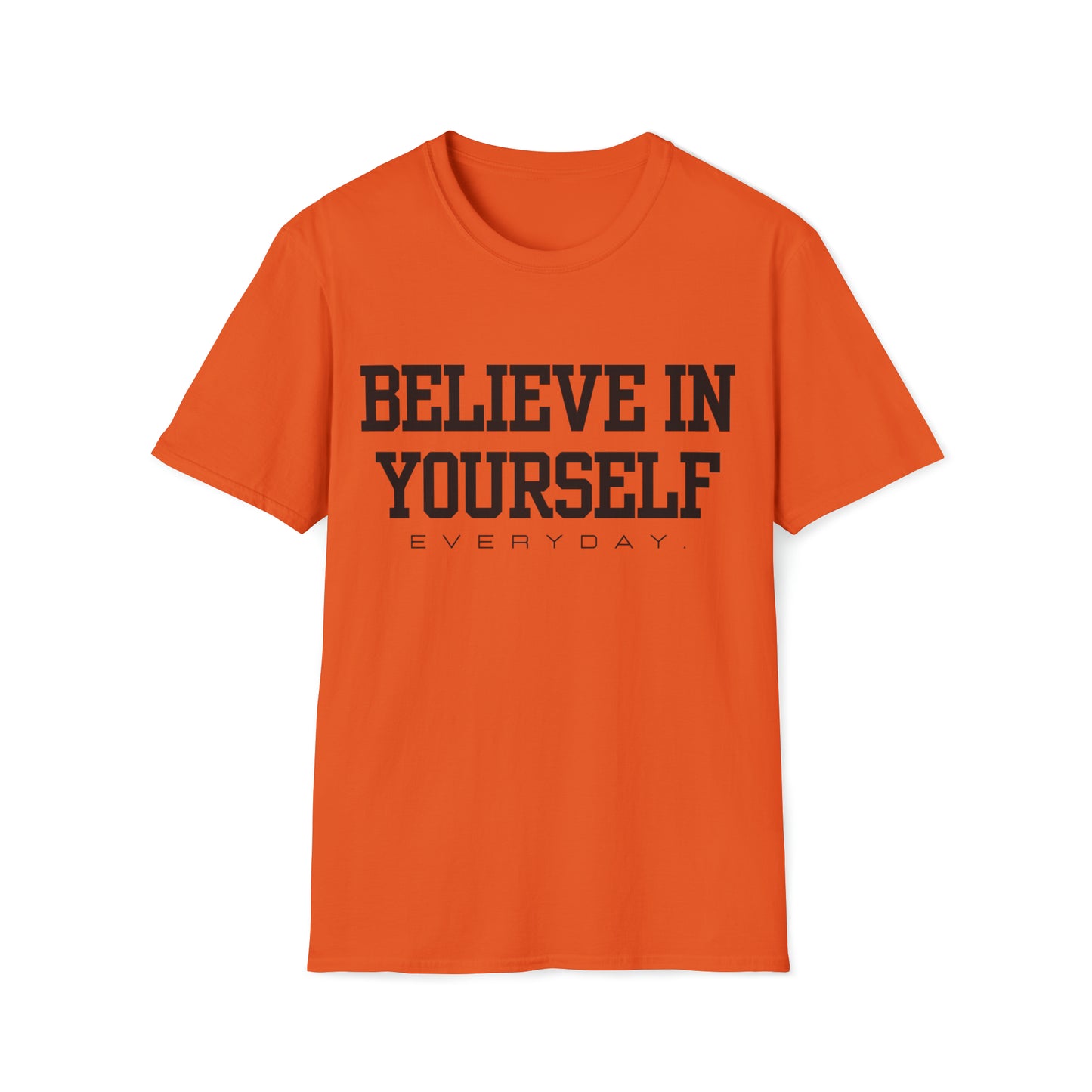 Believe In Yourself Unisex Softstyle T-Shirt (Multi-colors)