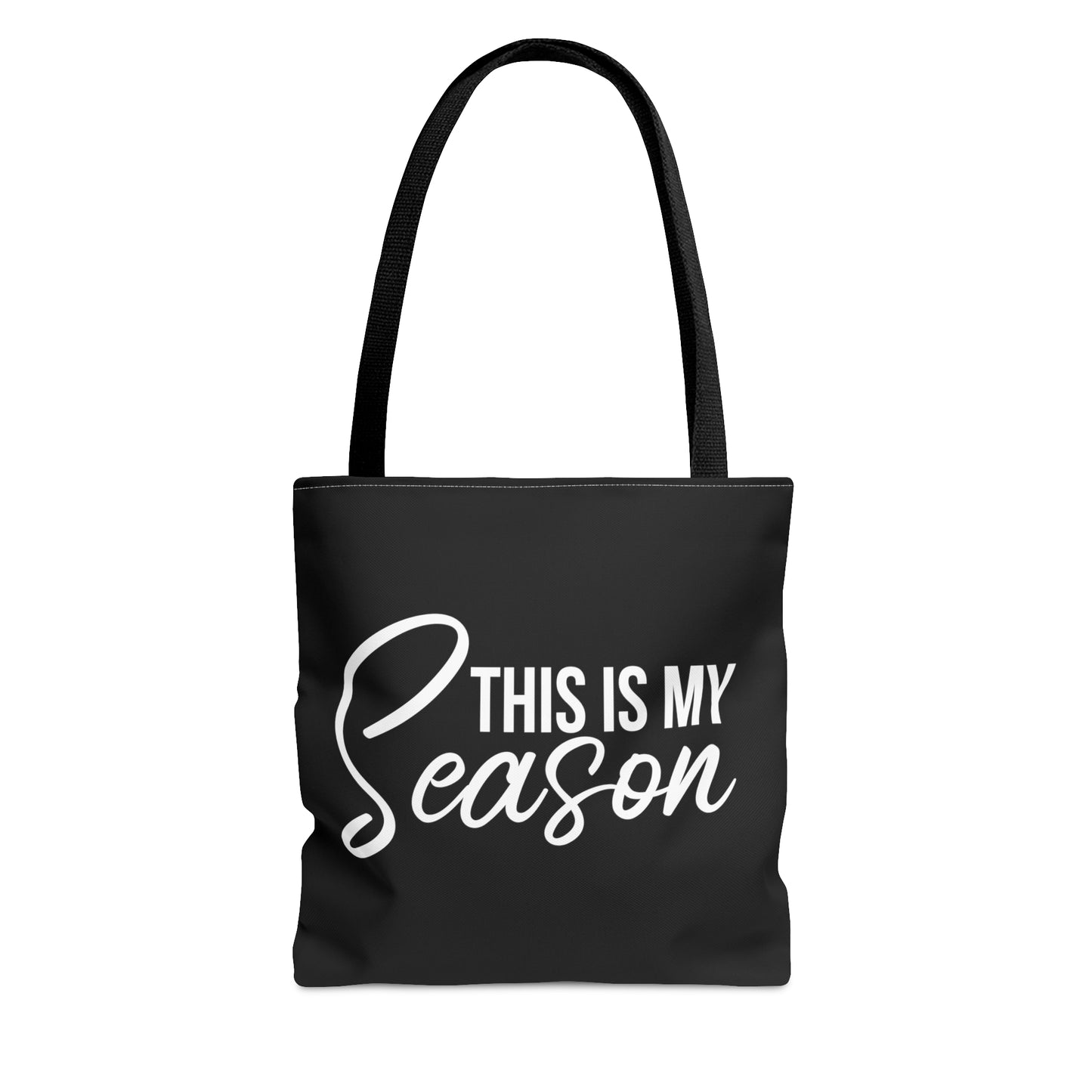 This is My Season Tote Bag (Black )