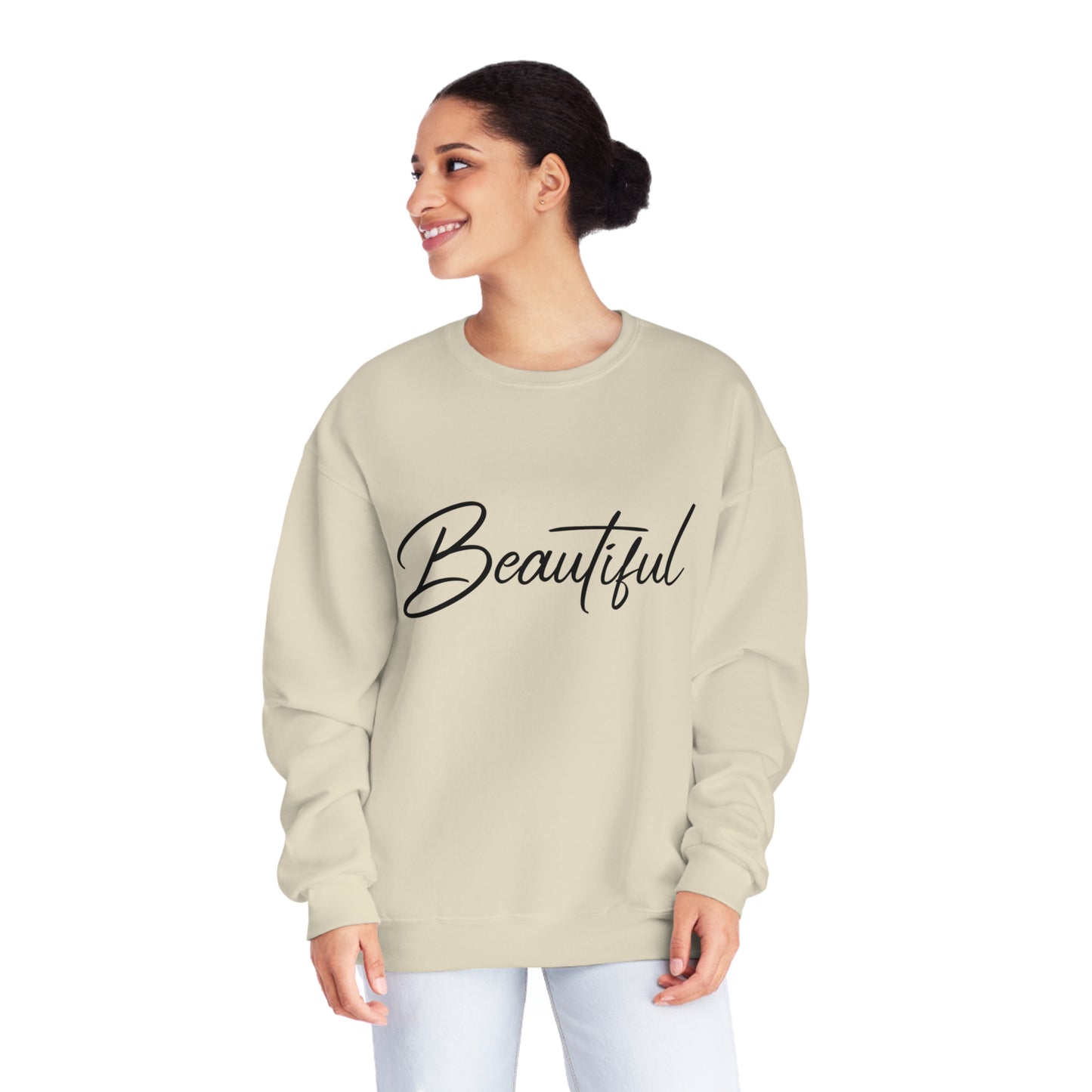 Beautiful Unisex NuBlend® Crewneck Sweatshirt (Multiple Colors)