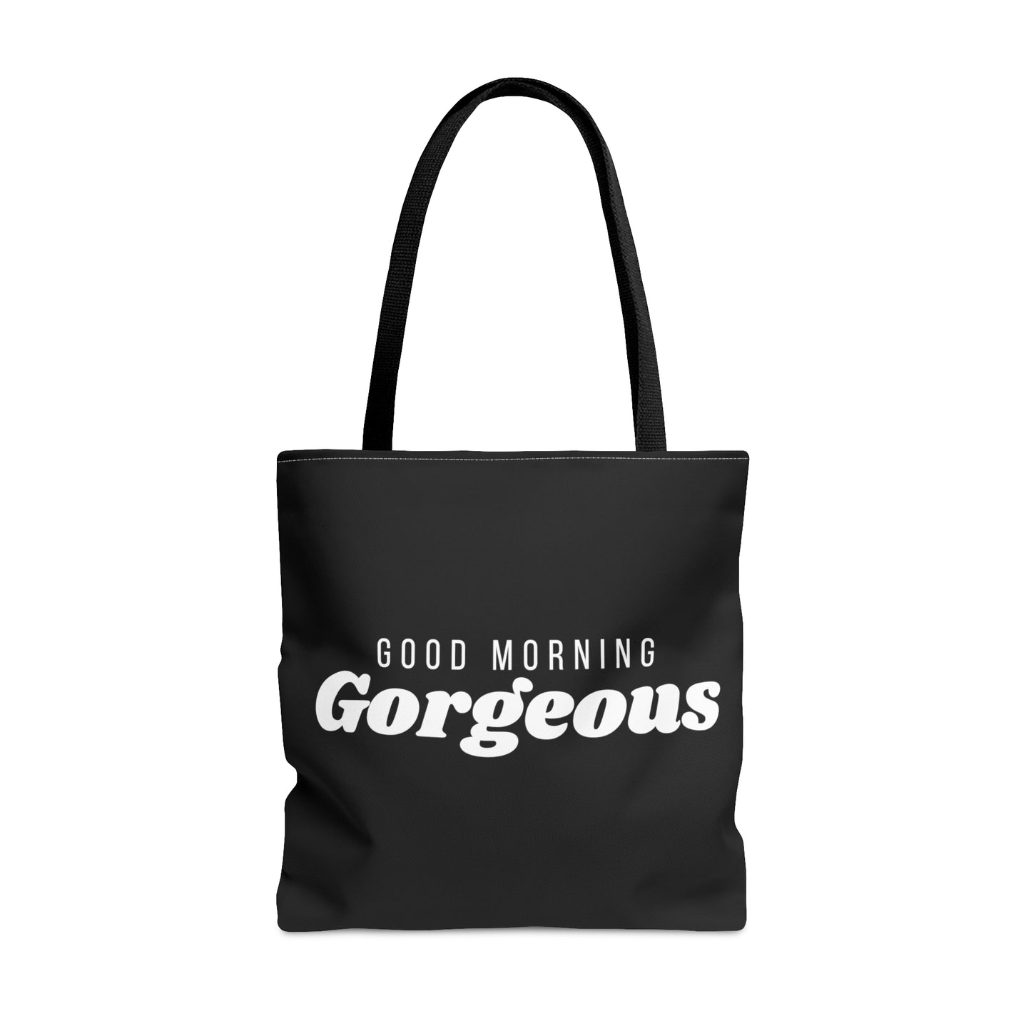 Good Morning Gorgeous Tote Bag (Black)