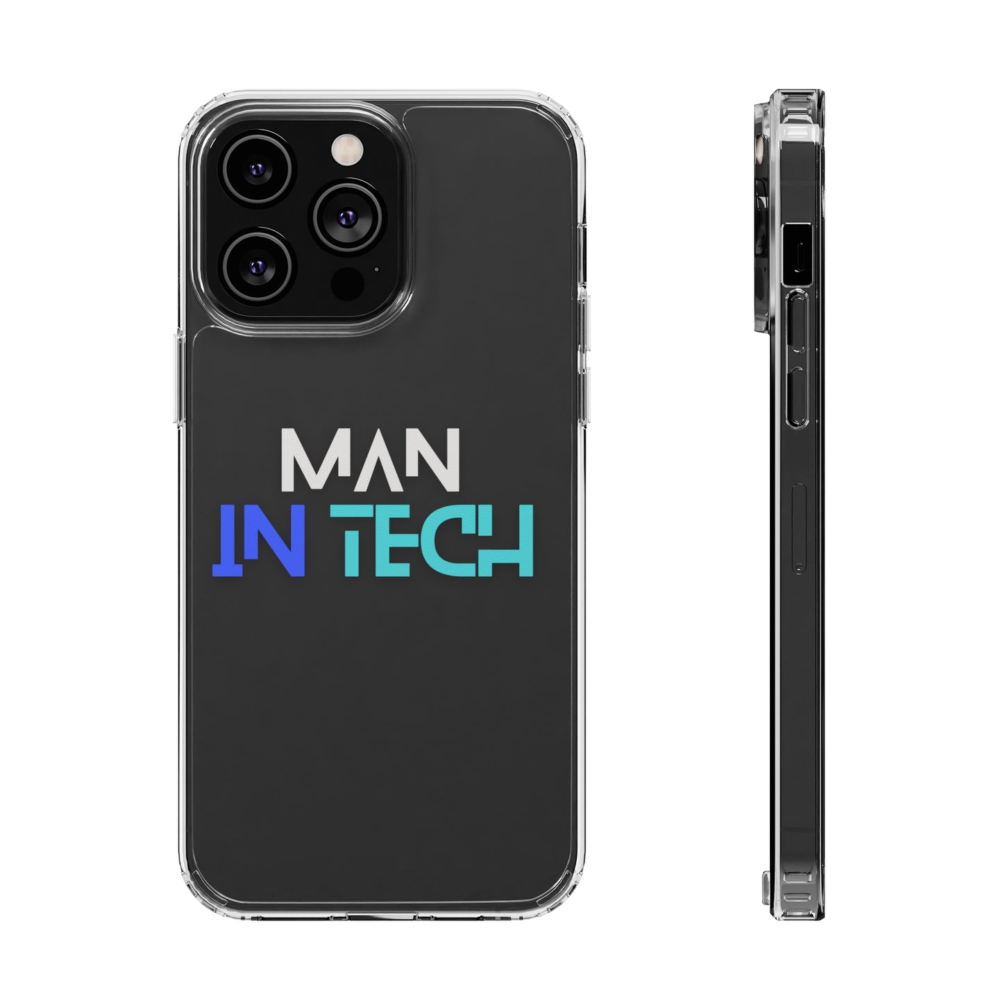 Man In Tech Clear Cases