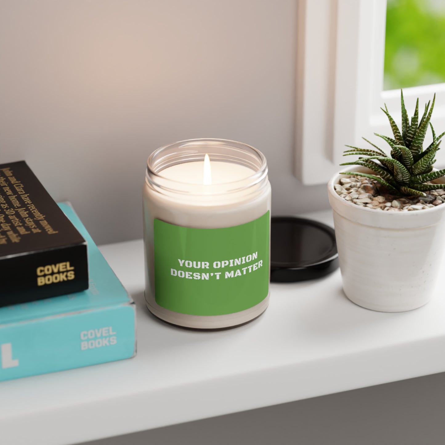 Your Opinion Scented Soy Candle, 9oz