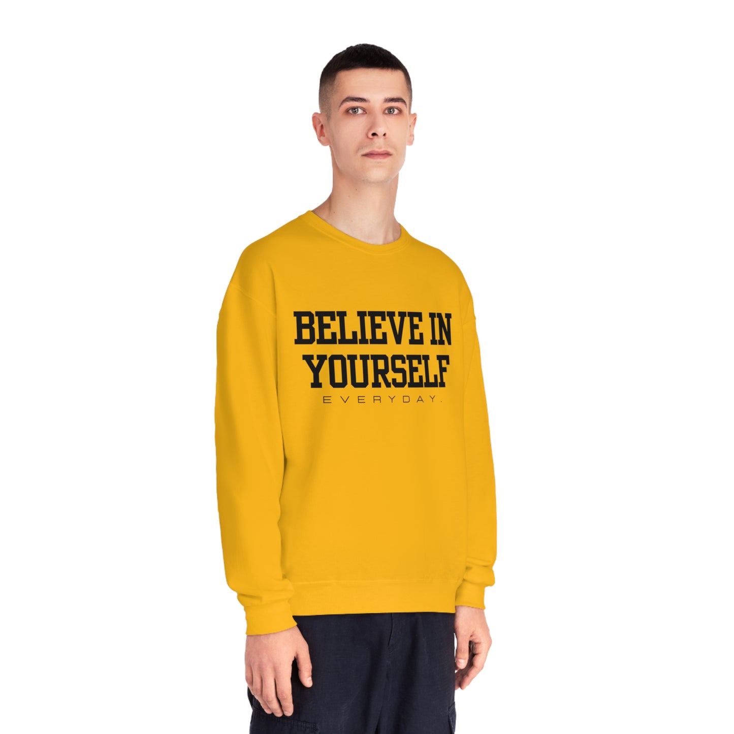 Believe in Yourself Unisex NuBlend® Crewneck Sweatshirt (Multi-colors)