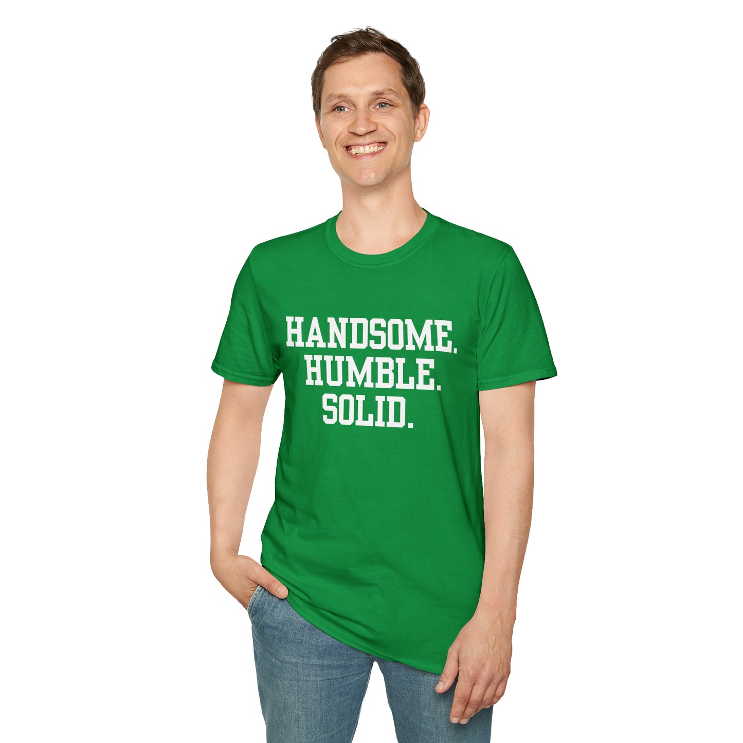Handsome Unisex Softstyle T-Shirt (Multiple Colors)
