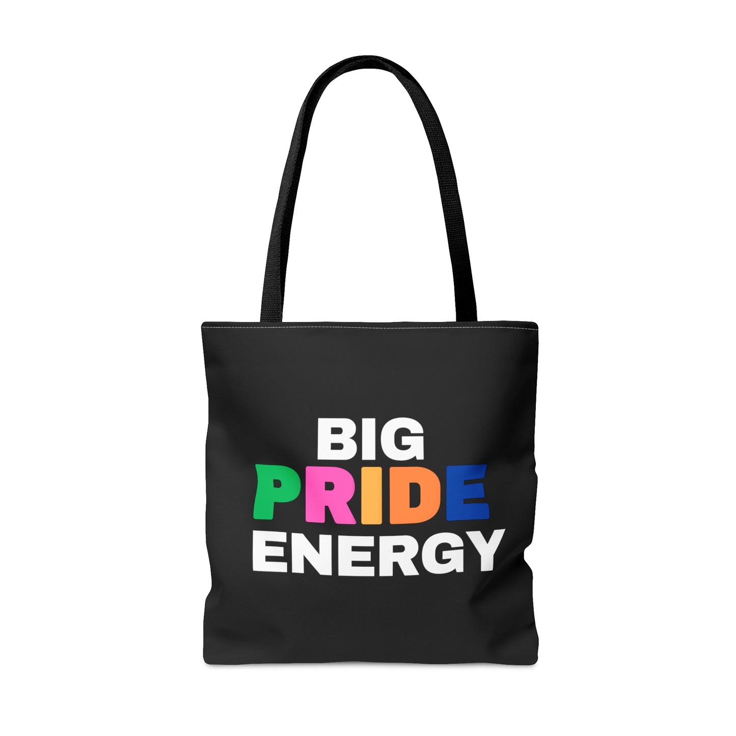 Big Pride Energy Tote Bag (Black)