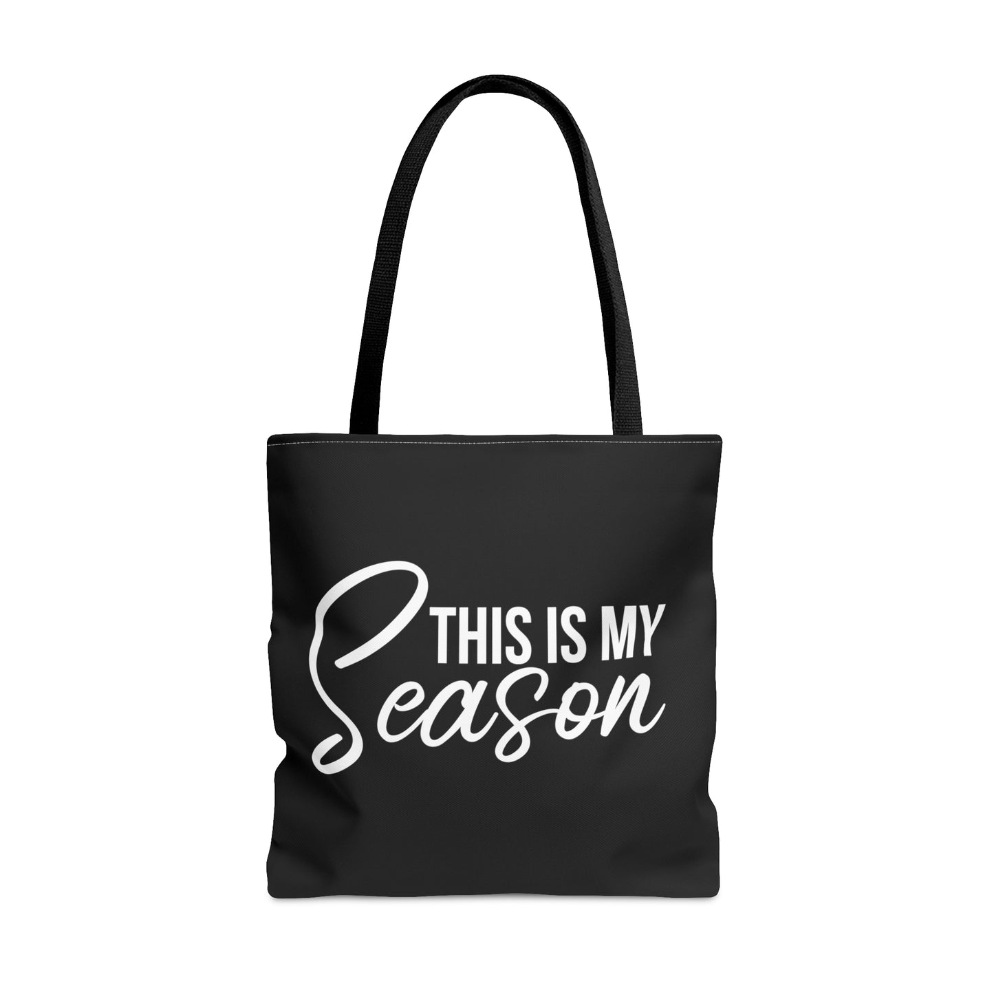 This is My Season Tote Bag (Black )