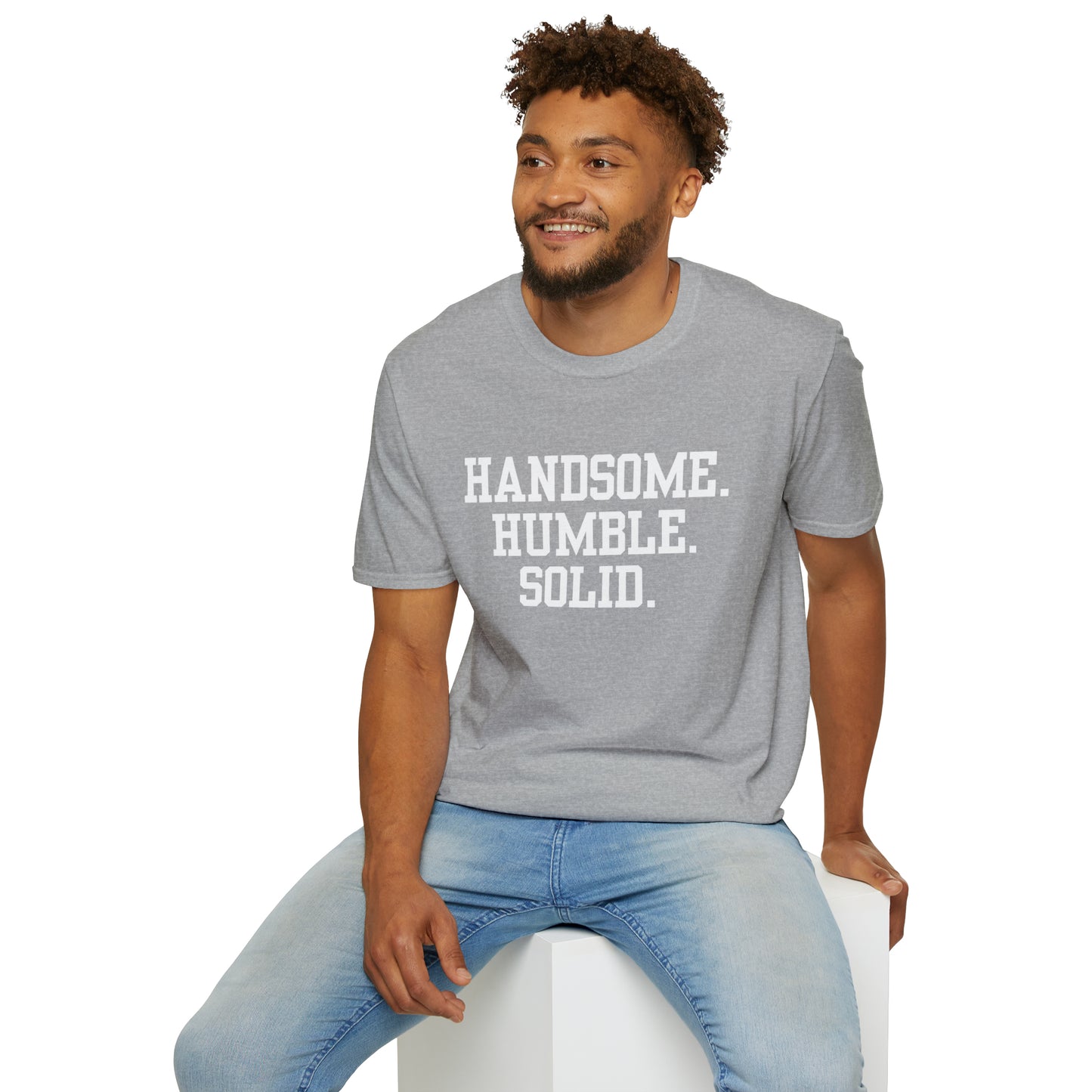 Handsome Unisex Softstyle T-Shirt (Multiple Colors)