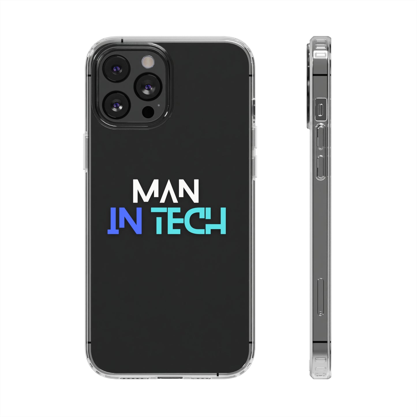 Man In Tech Clear Cases