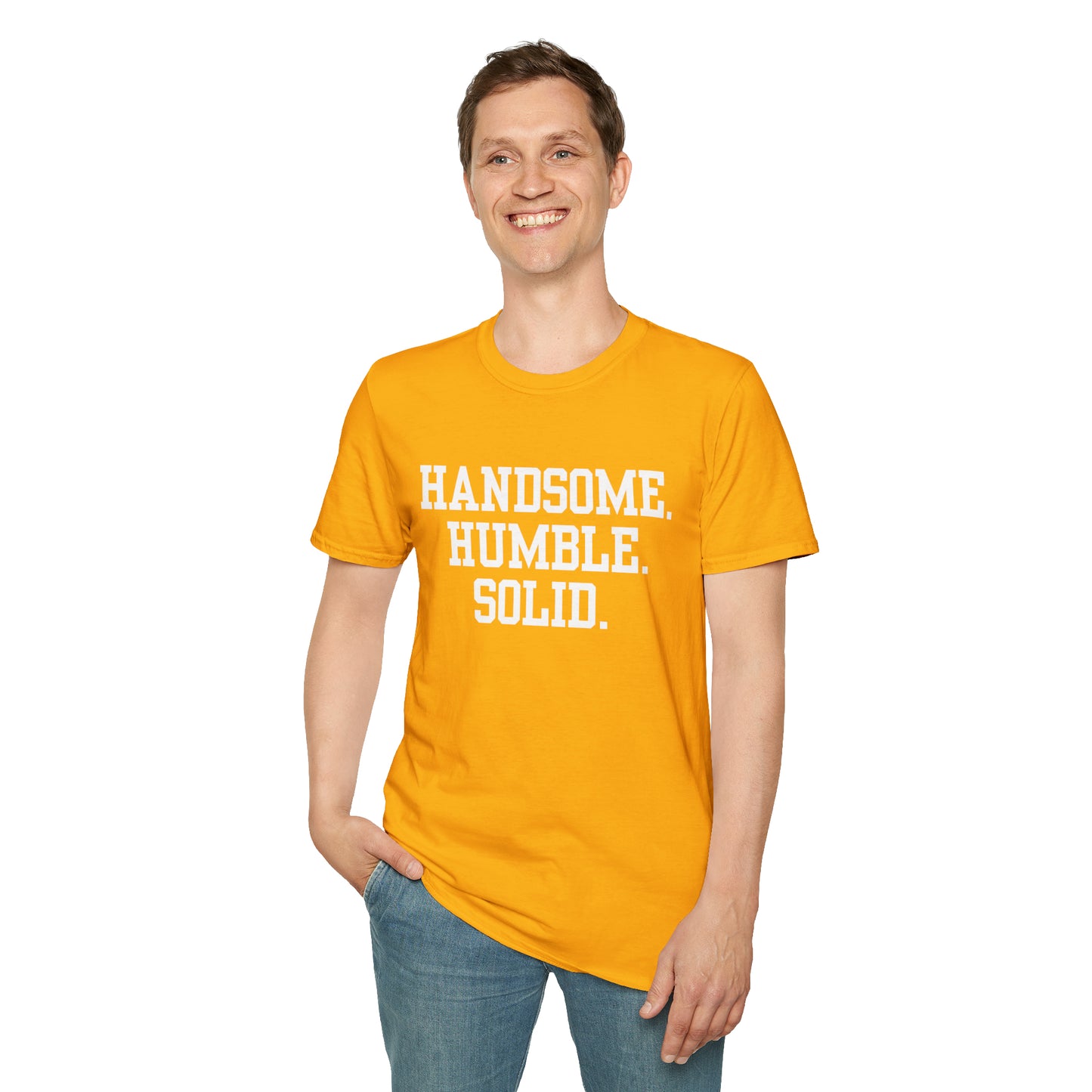 Handsome Unisex Softstyle T-Shirt (Multiple Colors)