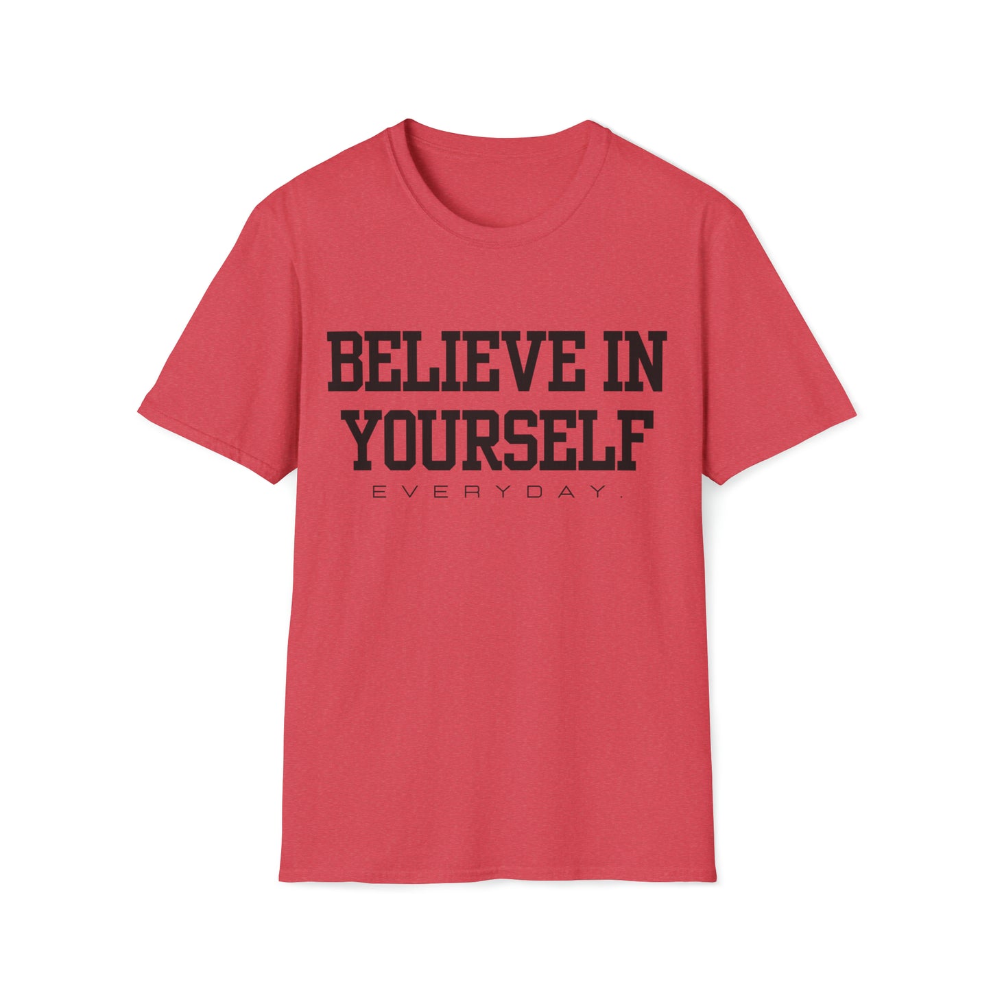Believe In Yourself Unisex Softstyle T-Shirt (Multi-colors)