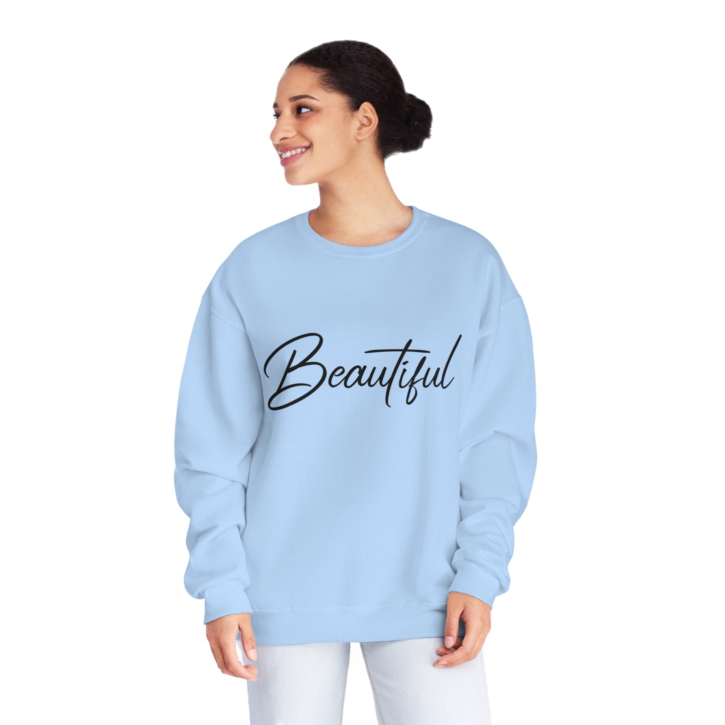 Beautiful Unisex NuBlend® Crewneck Sweatshirt (Multiple Colors)