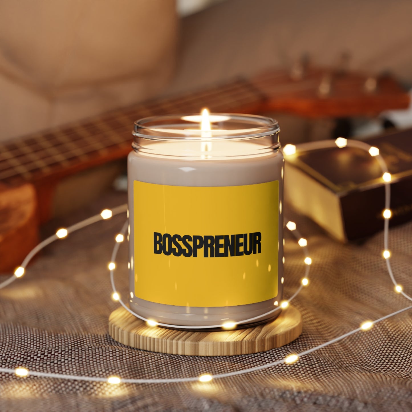Bosspreneur Scented Soy Candle, 9oz