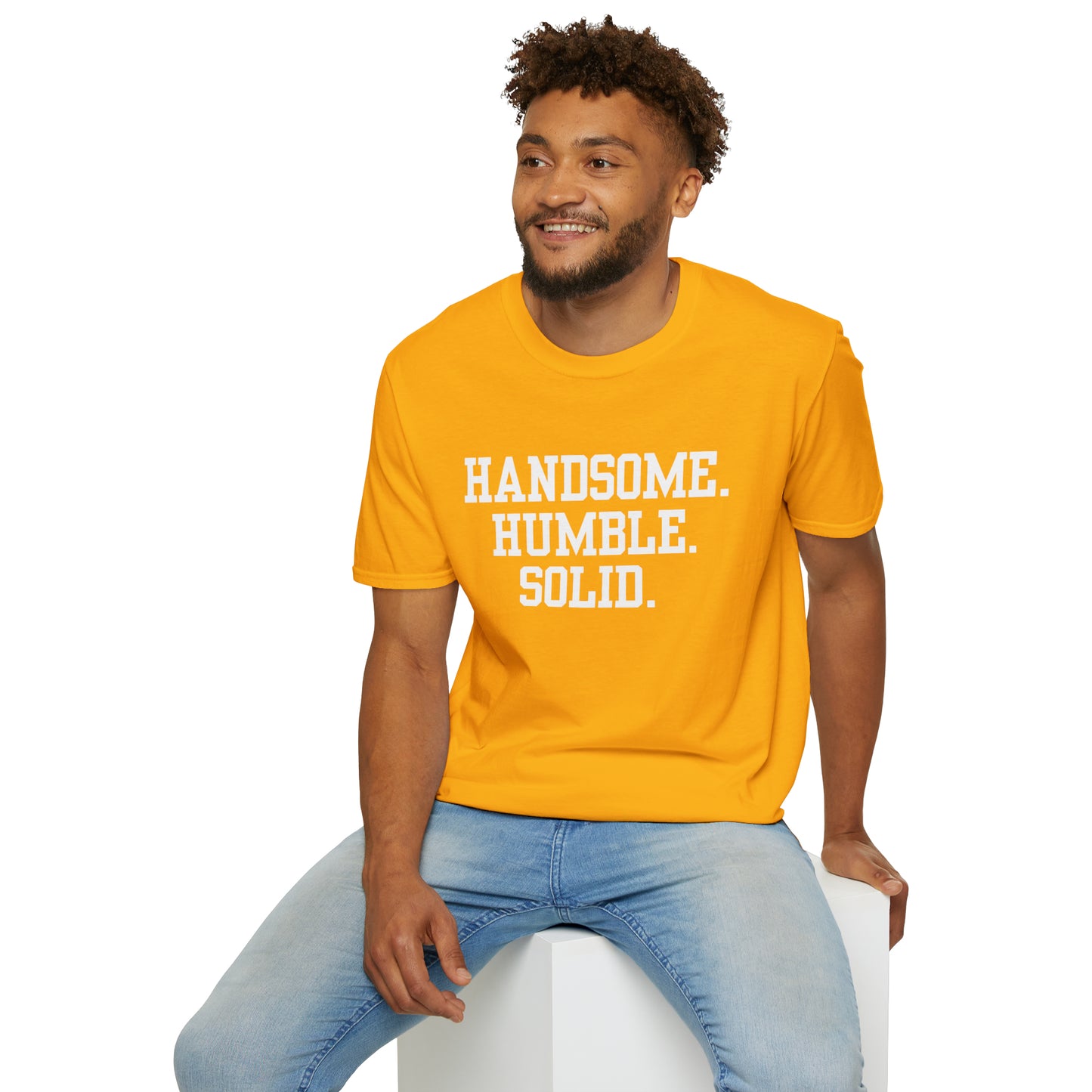Handsome Unisex Softstyle T-Shirt (Multiple Colors)