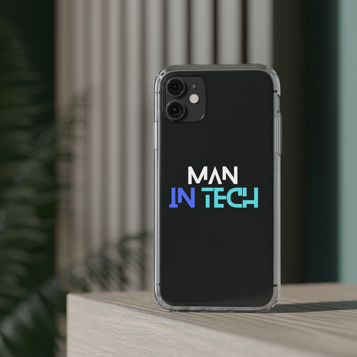Man In Tech Clear Cases