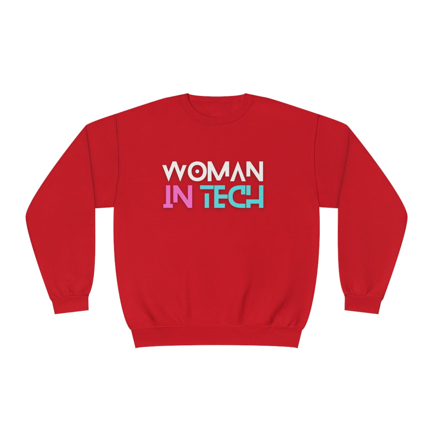 Woman In Tech Unisex NuBlend® Crewneck Sweatshirt (Multiple Colors)