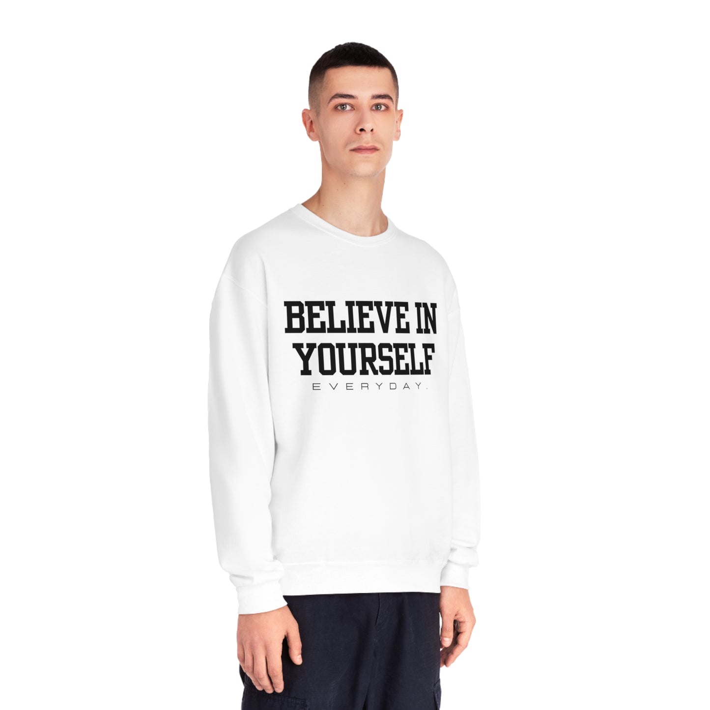 Believe in Yourself Unisex NuBlend® Crewneck Sweatshirt (Multi-colors)