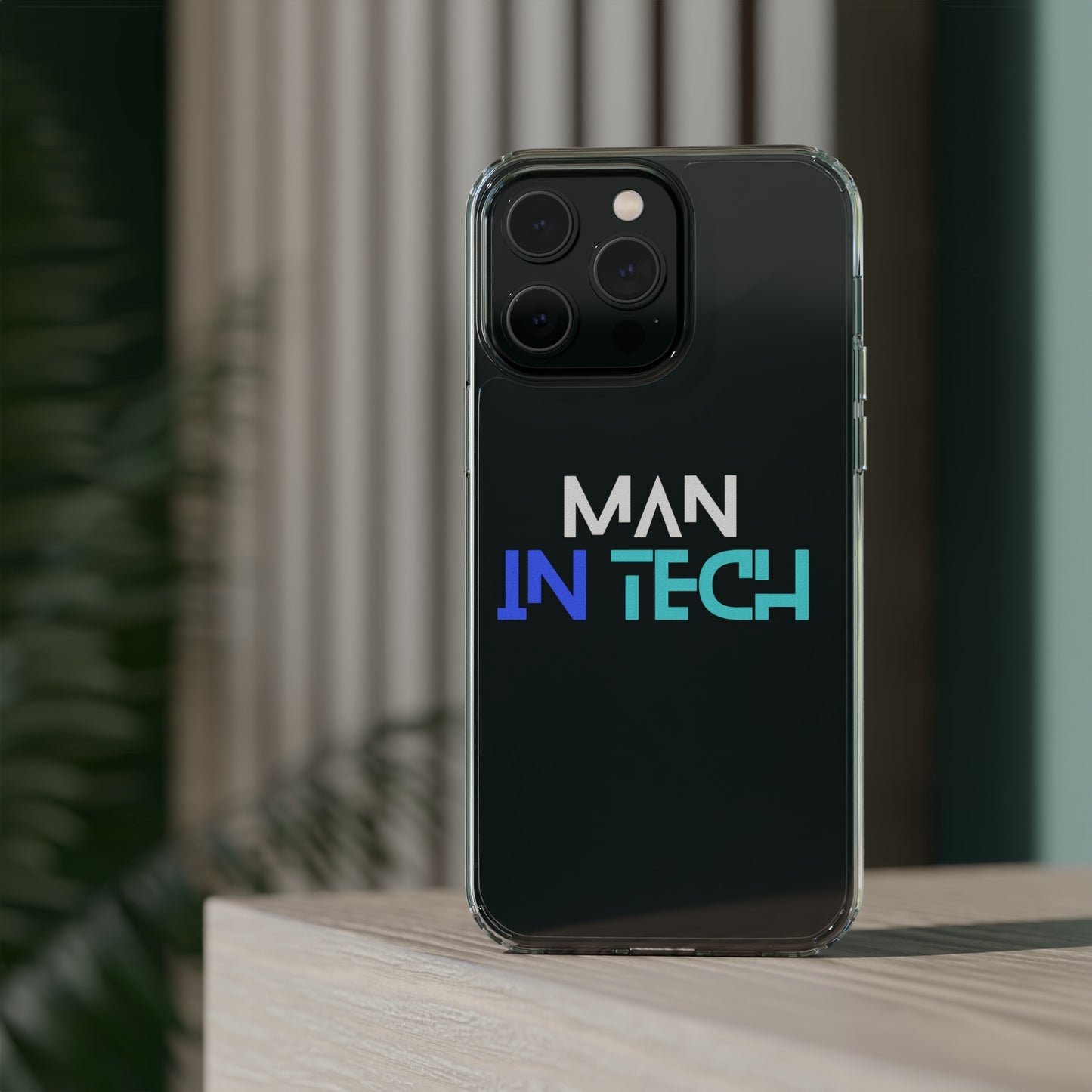 Man In Tech Clear Cases