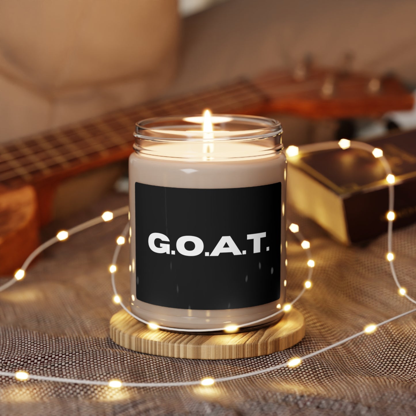 G.O.A.T. Scented Soy Candle, 9oz