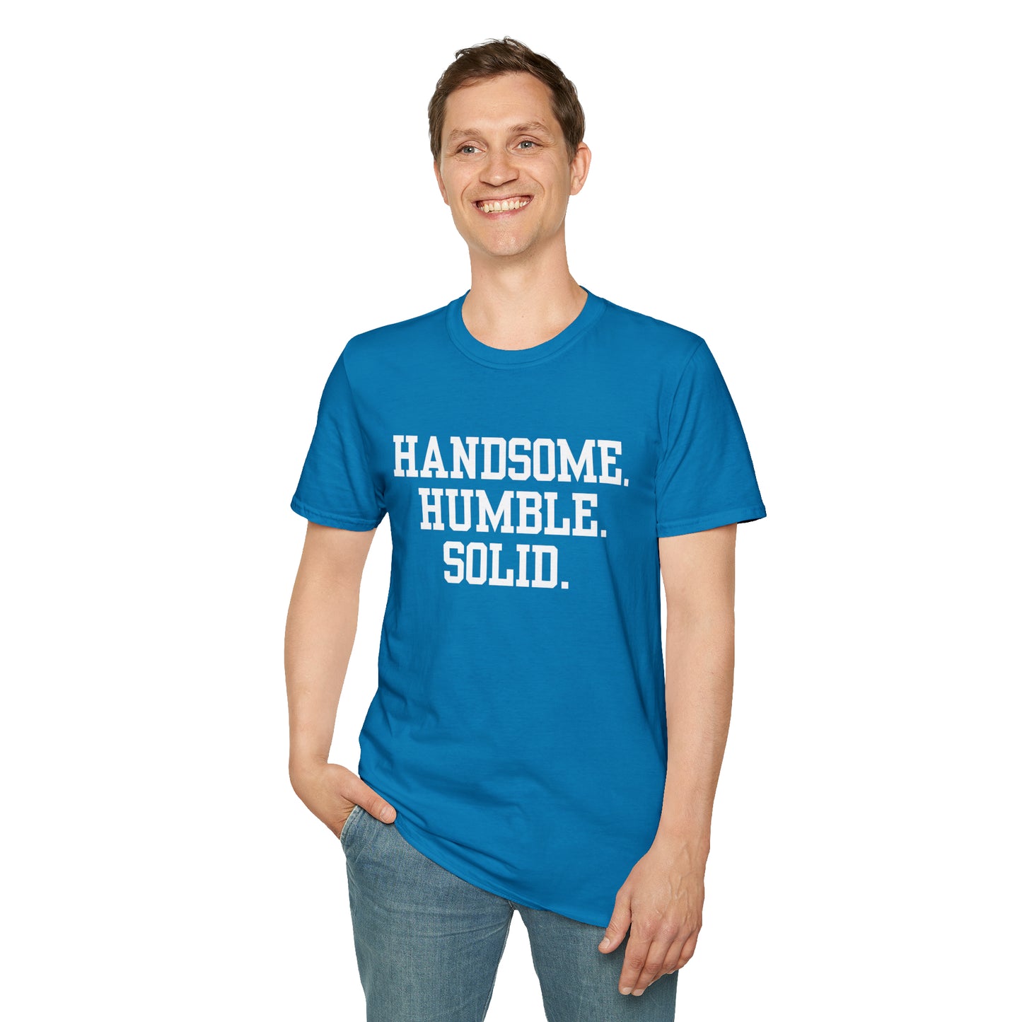 Handsome Unisex Softstyle T-Shirt (Multiple Colors)