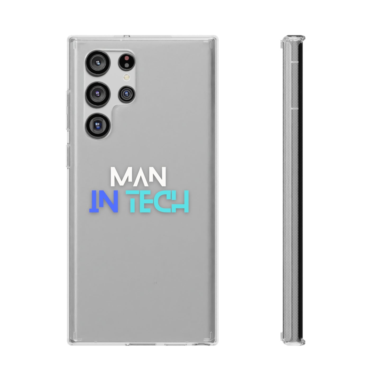 Man In Tech Clear Cases