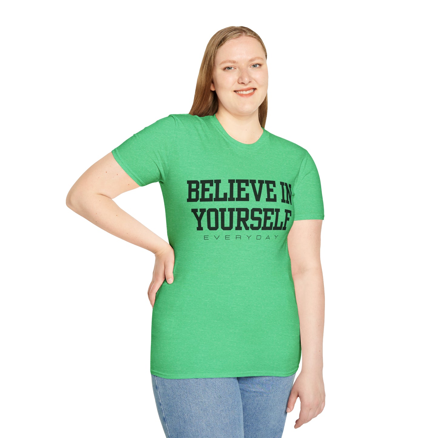 Believe In Yourself Unisex Softstyle T-Shirt (Multi-colors)