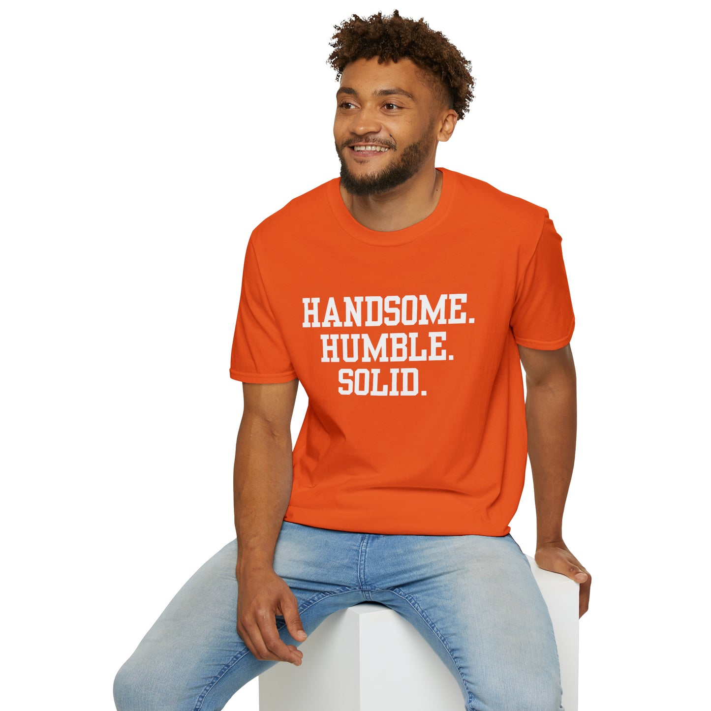 Handsome Unisex Softstyle T-Shirt (Multiple Colors)