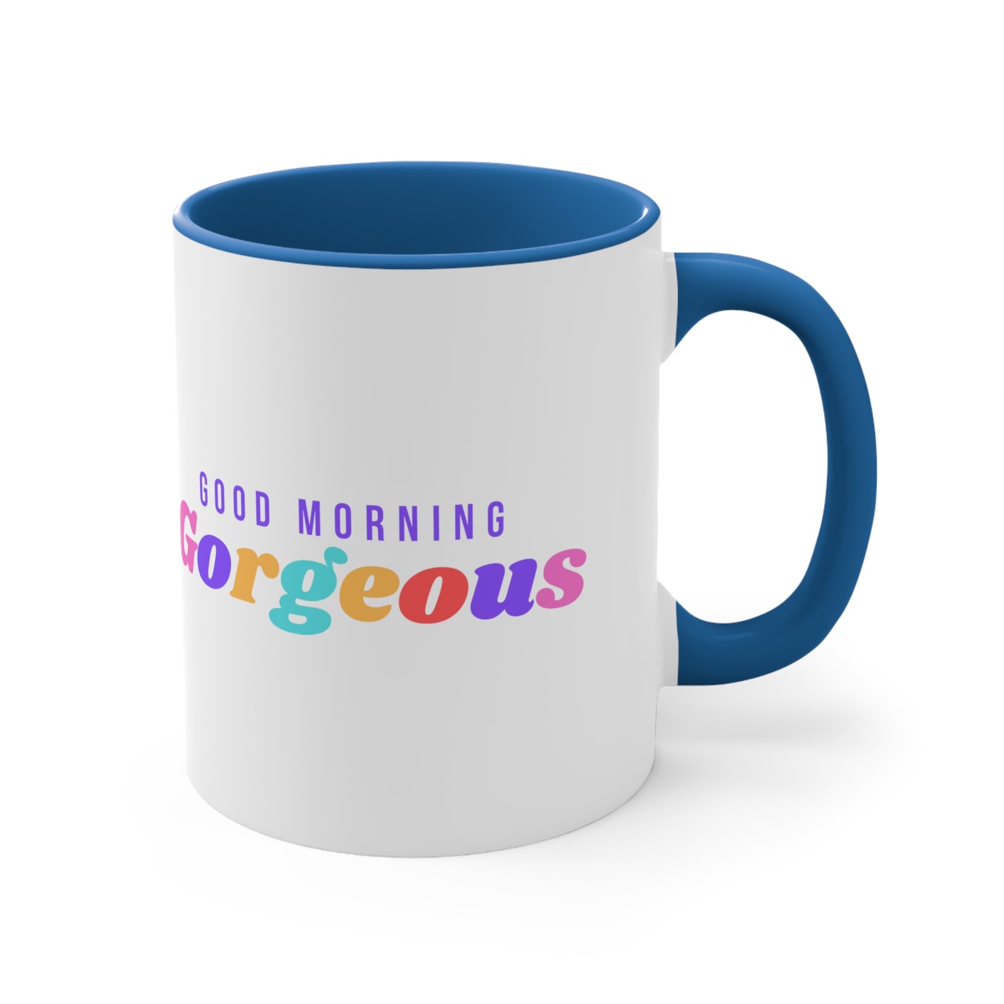 Good Morning Gorgeous Accent Coffee Mug, 11oz
