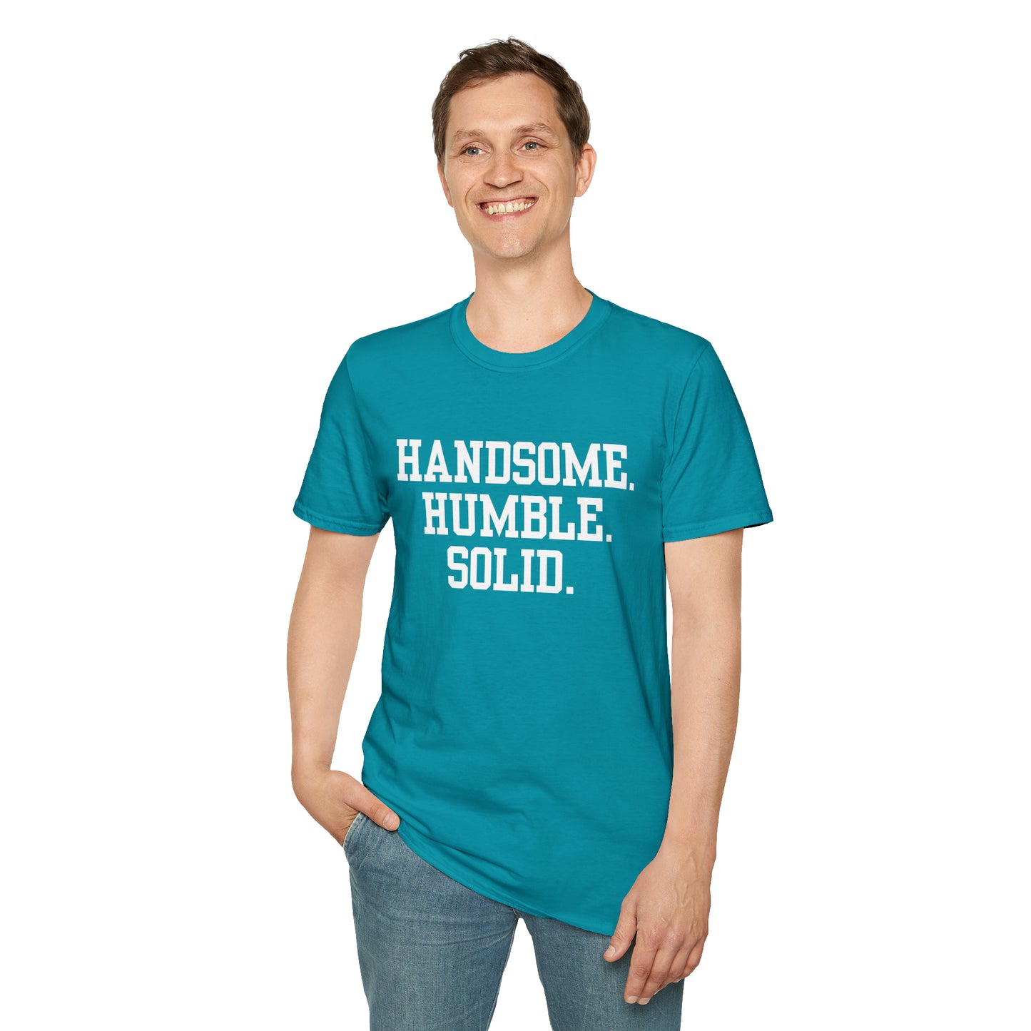 Handsome Unisex Softstyle T-Shirt (Multiple Colors)