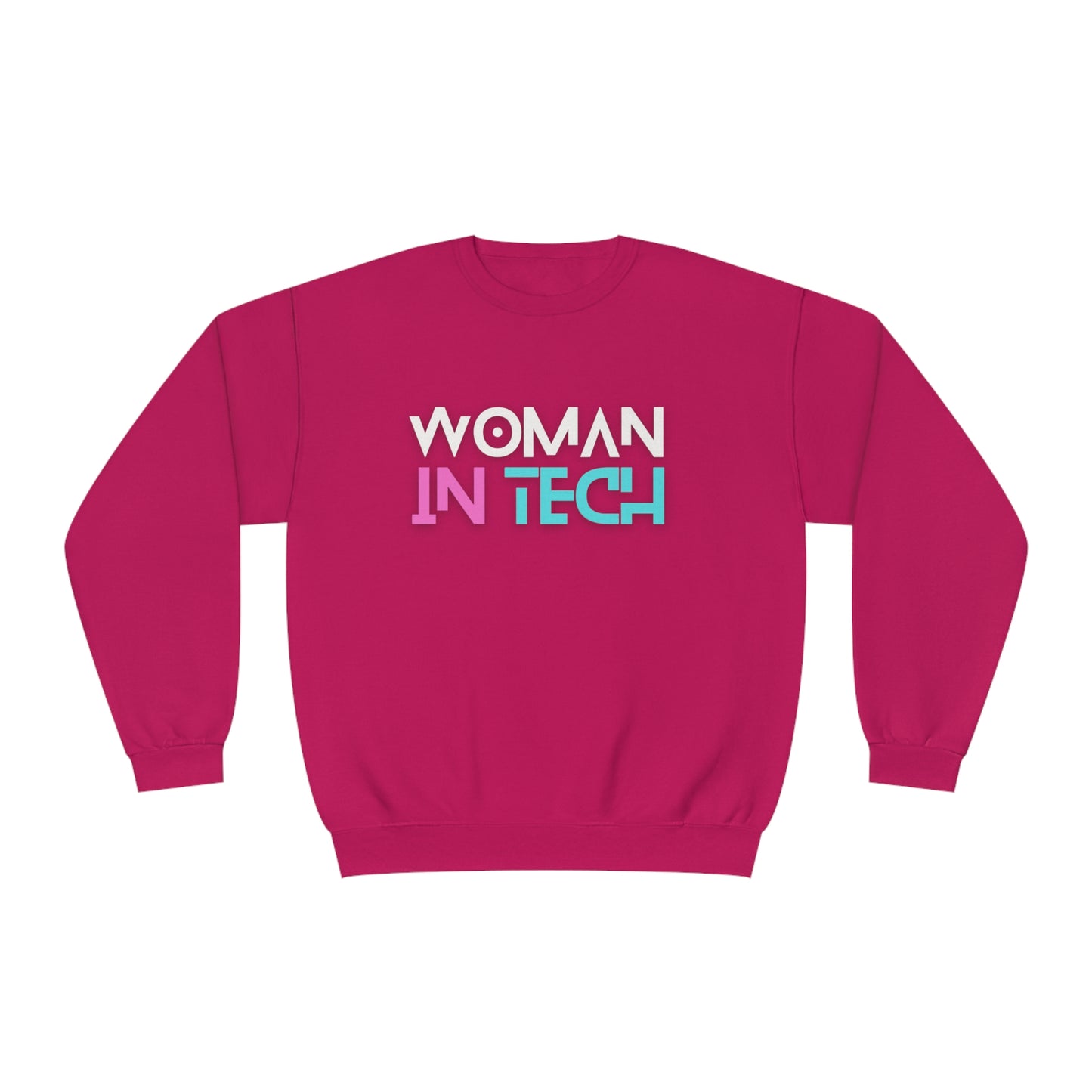 Woman In Tech Unisex NuBlend® Crewneck Sweatshirt (Multiple Colors)