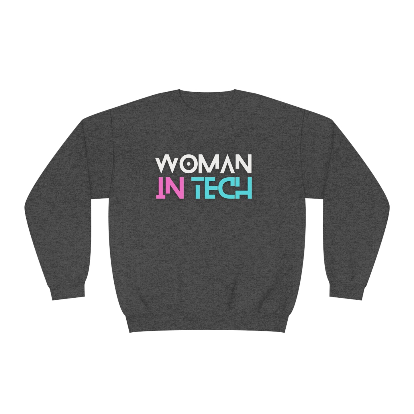 Woman In Tech Unisex NuBlend® Crewneck Sweatshirt (Multiple Colors)