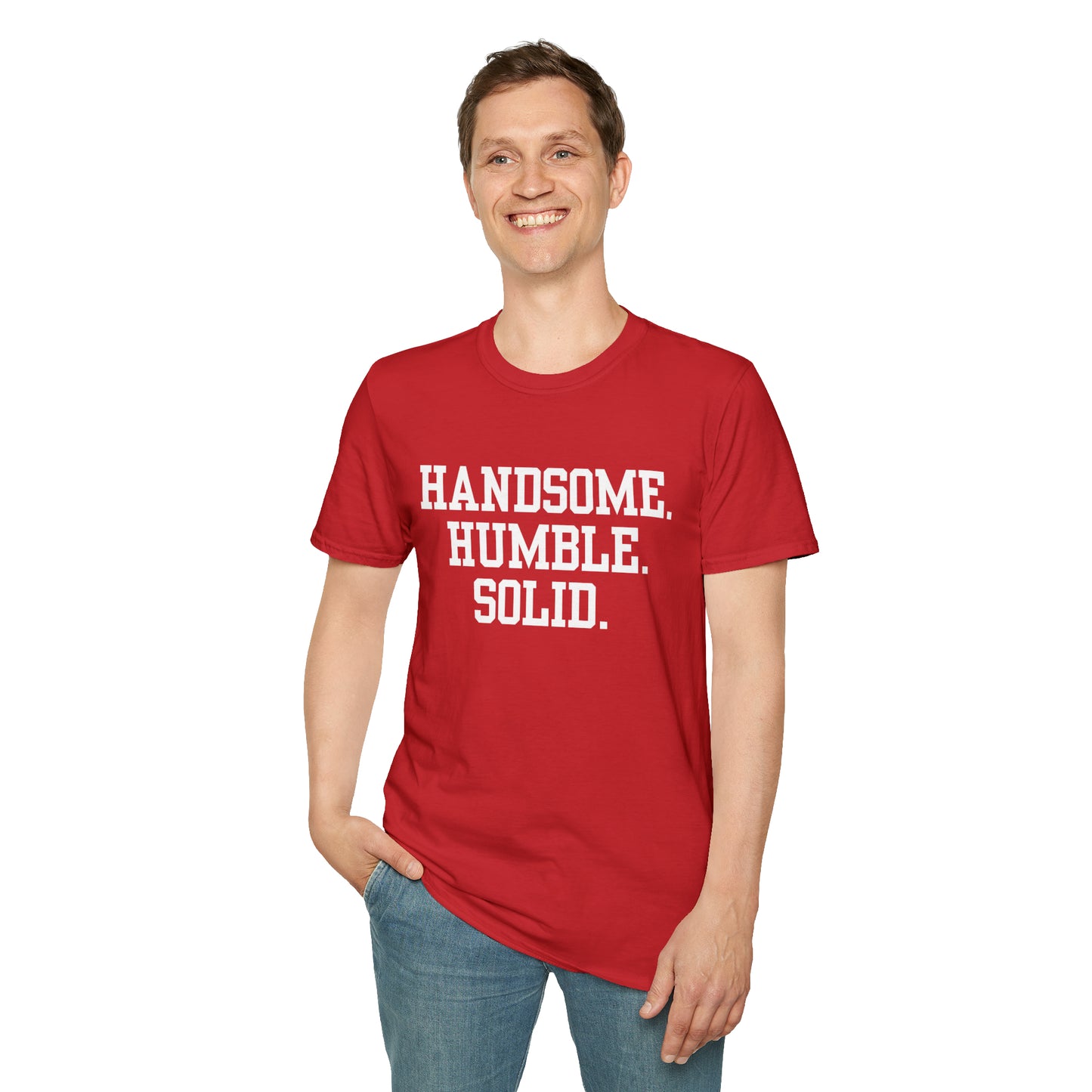 Handsome Unisex Softstyle T-Shirt (Multiple Colors)