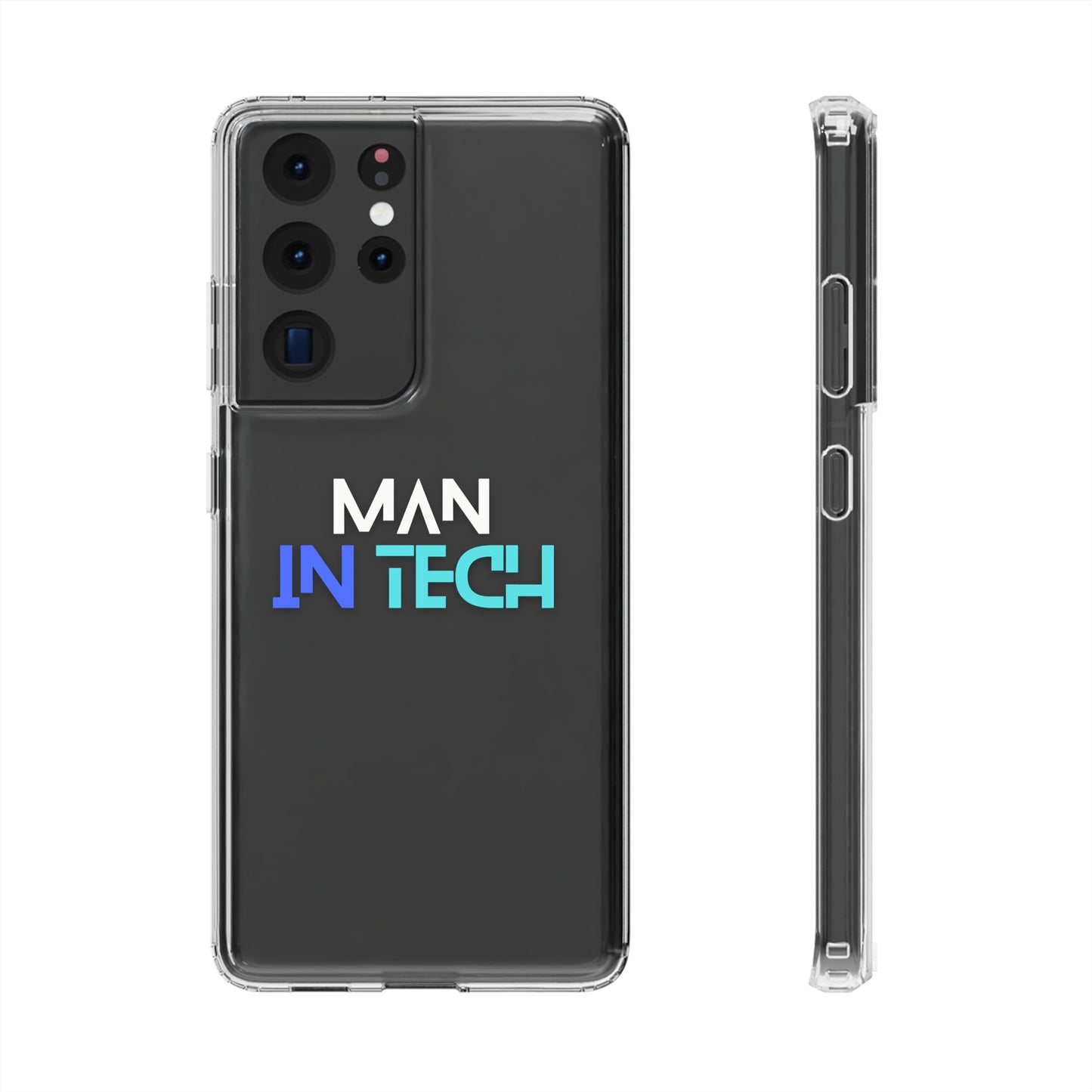 Man In Tech Clear Cases